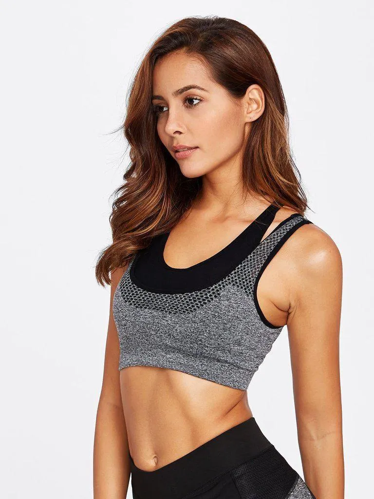 2 In 1 Sports Bra