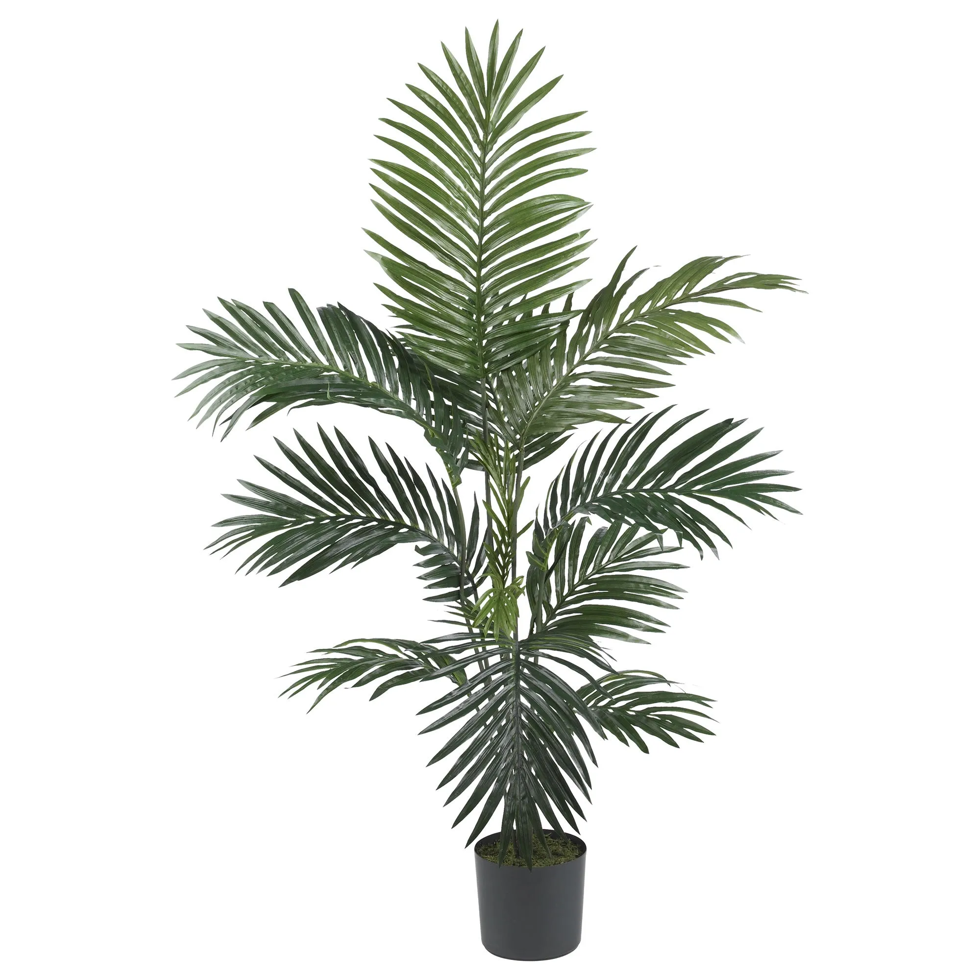 4' Artificial Kentia Palm Silk Tree - Low Maintenance, Life-Like & Vibrant Silk Trees For Busy People.