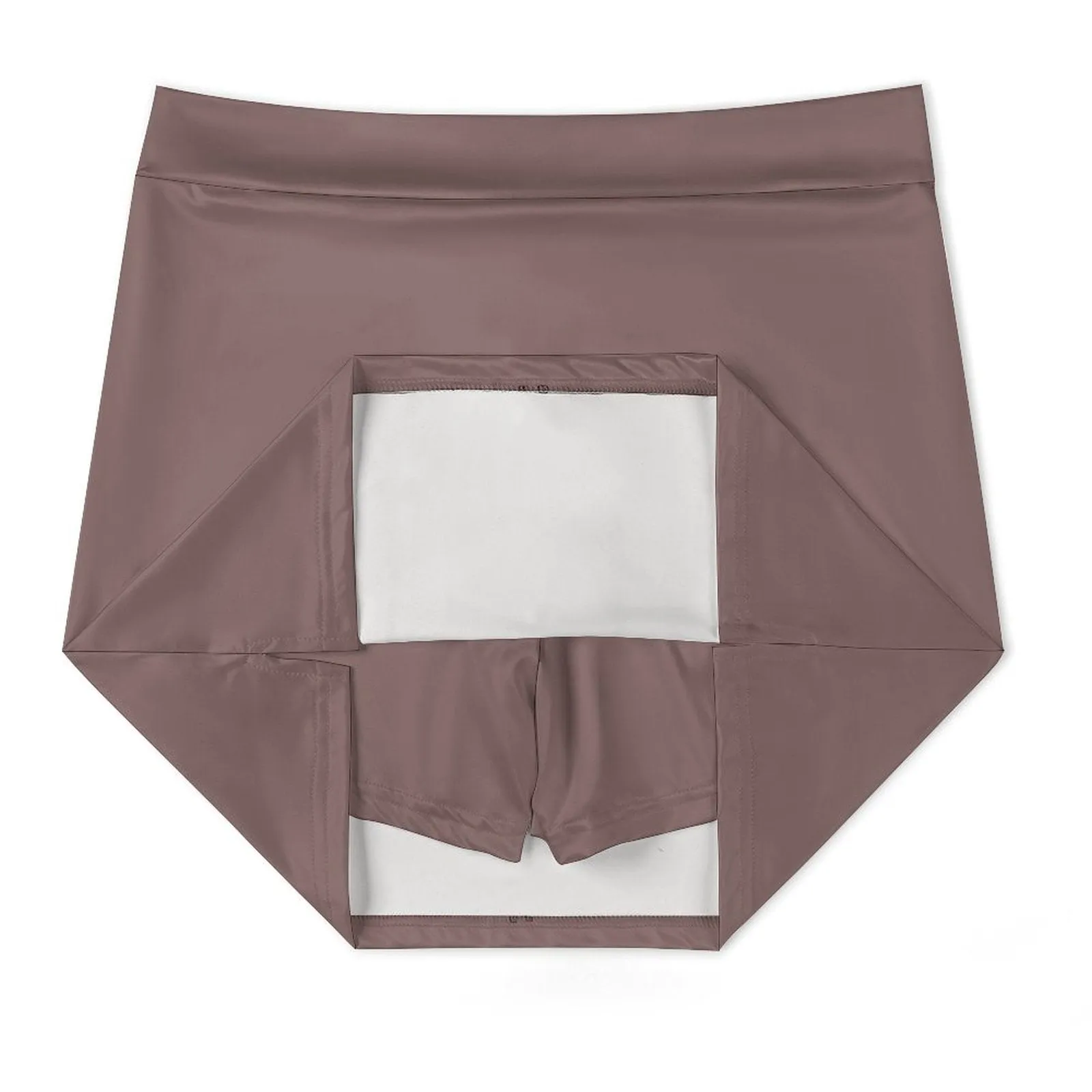 A-Line Skirt with Pocket Light proof trouser skirt Sand Dune