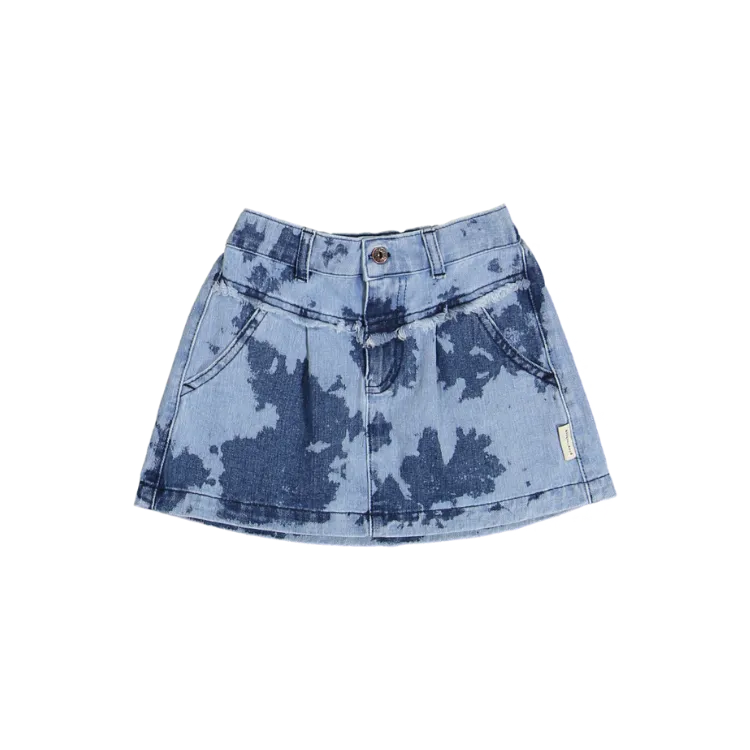 AW24.MN2411B- Blue tie dye denim