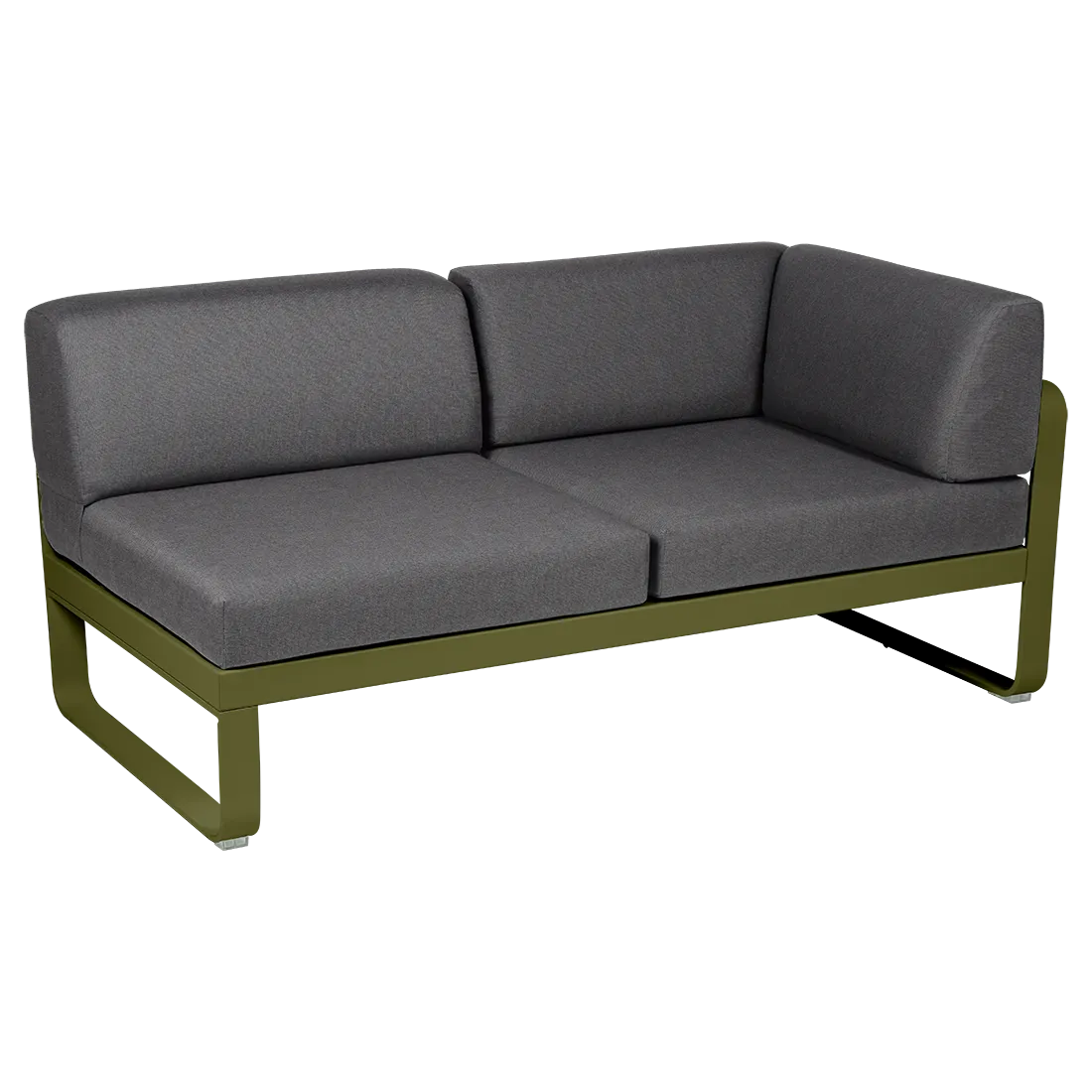 BELLEVIE 2-SEATER RIGHT CORNER MODULE-GRAPHITE GREY CUSHION