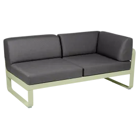 BELLEVIE 2-SEATER RIGHT CORNER MODULE-GRAPHITE GREY CUSHION