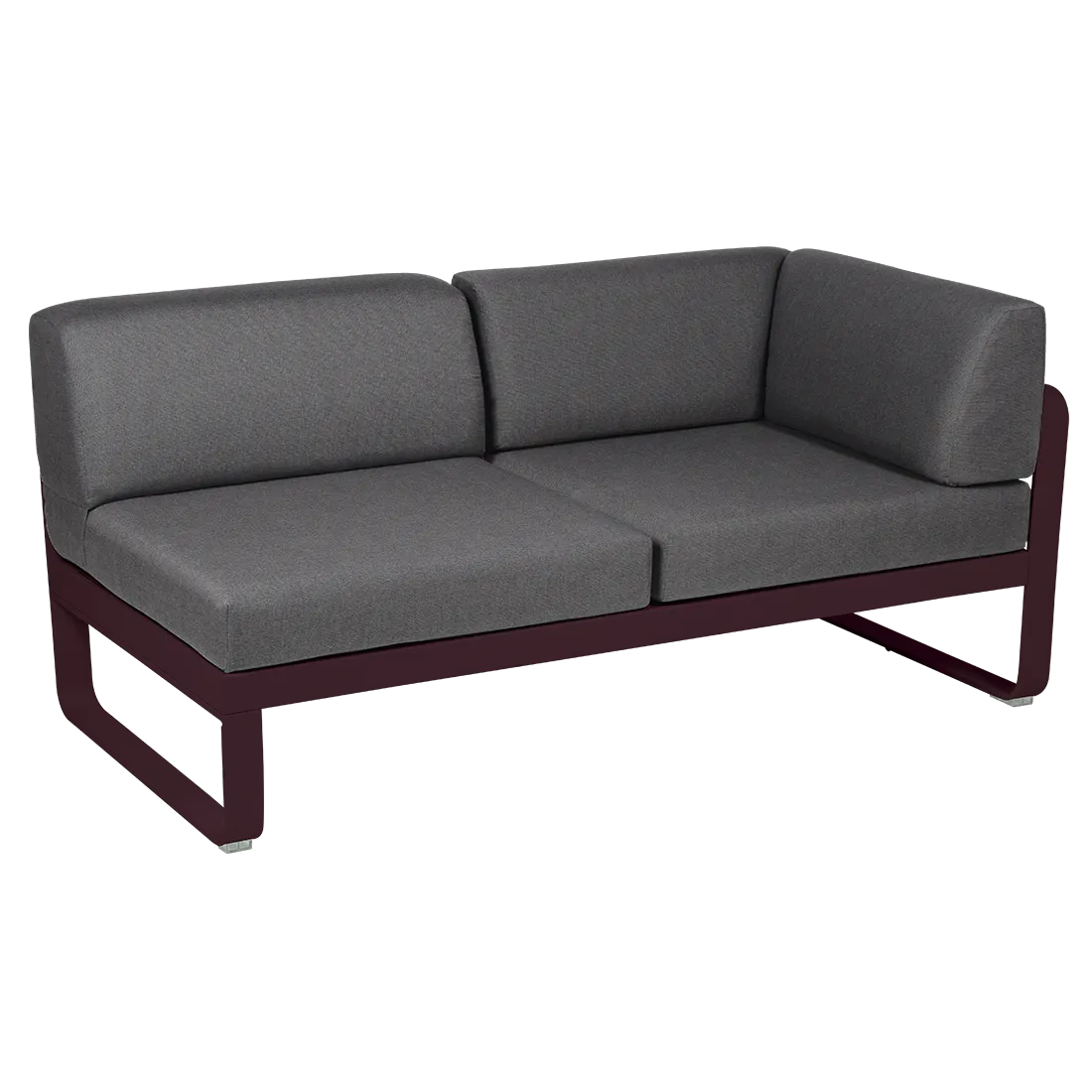 BELLEVIE 2-SEATER RIGHT CORNER MODULE-GRAPHITE GREY CUSHION