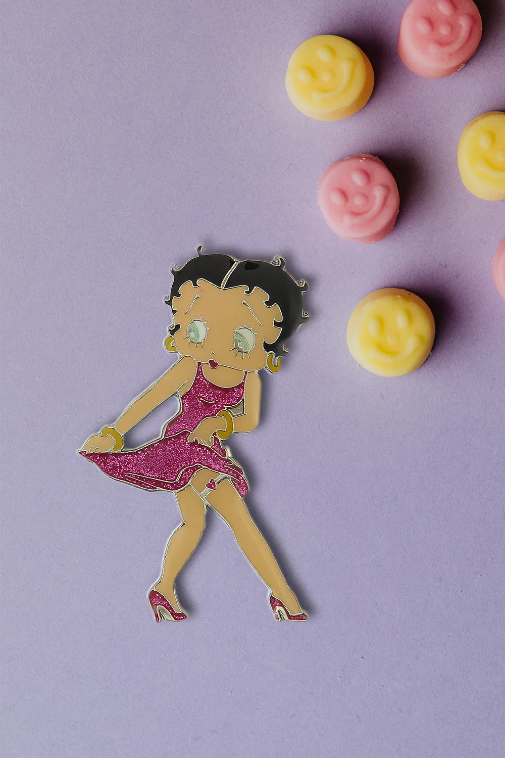 Betty Boop Lapel Pin(Flirt, Jungle, London)