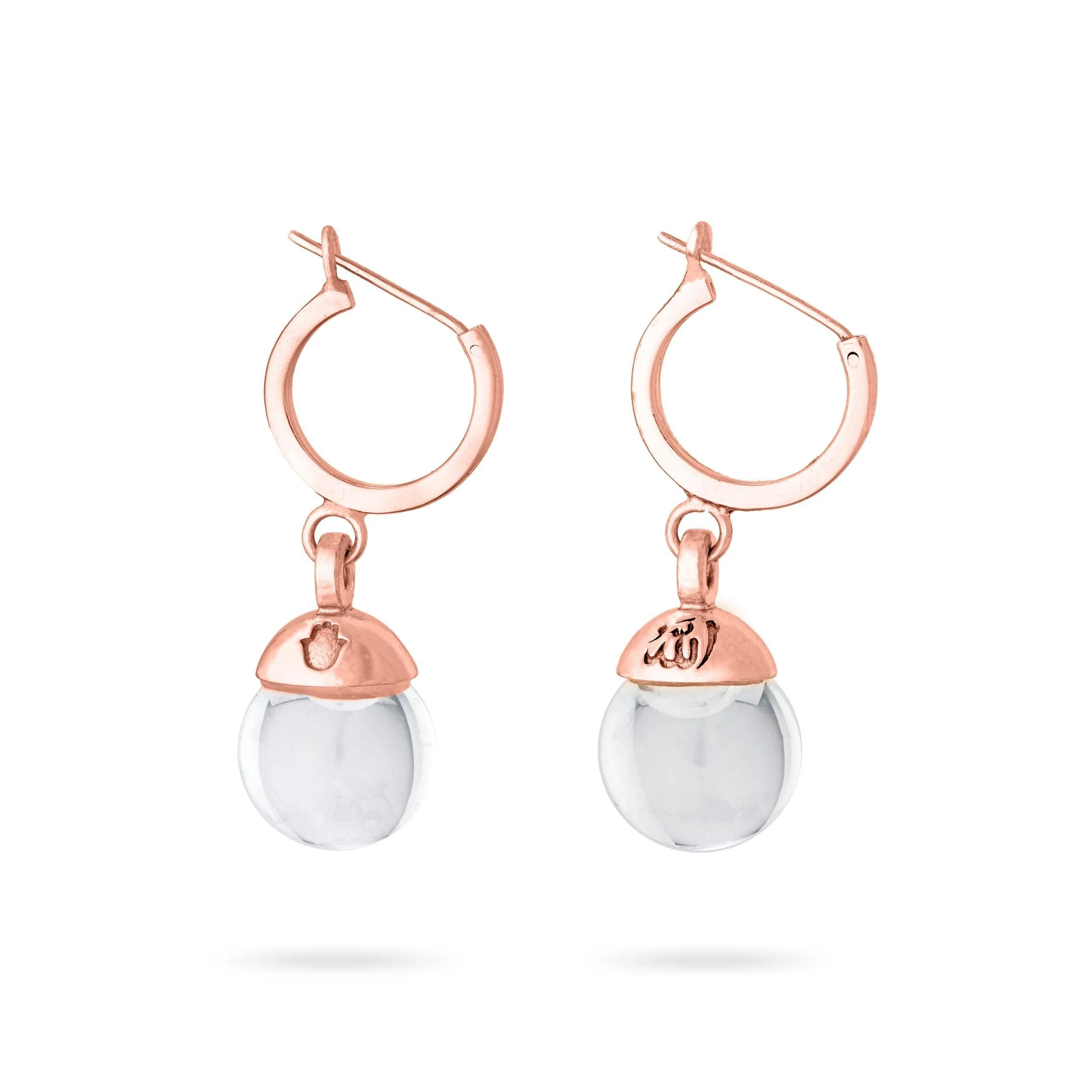 CLASSY EARRINGS CLASP - ROSE GOLD