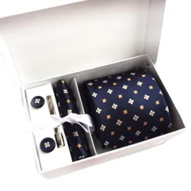 Classy Men Box - Blue Orange Floral