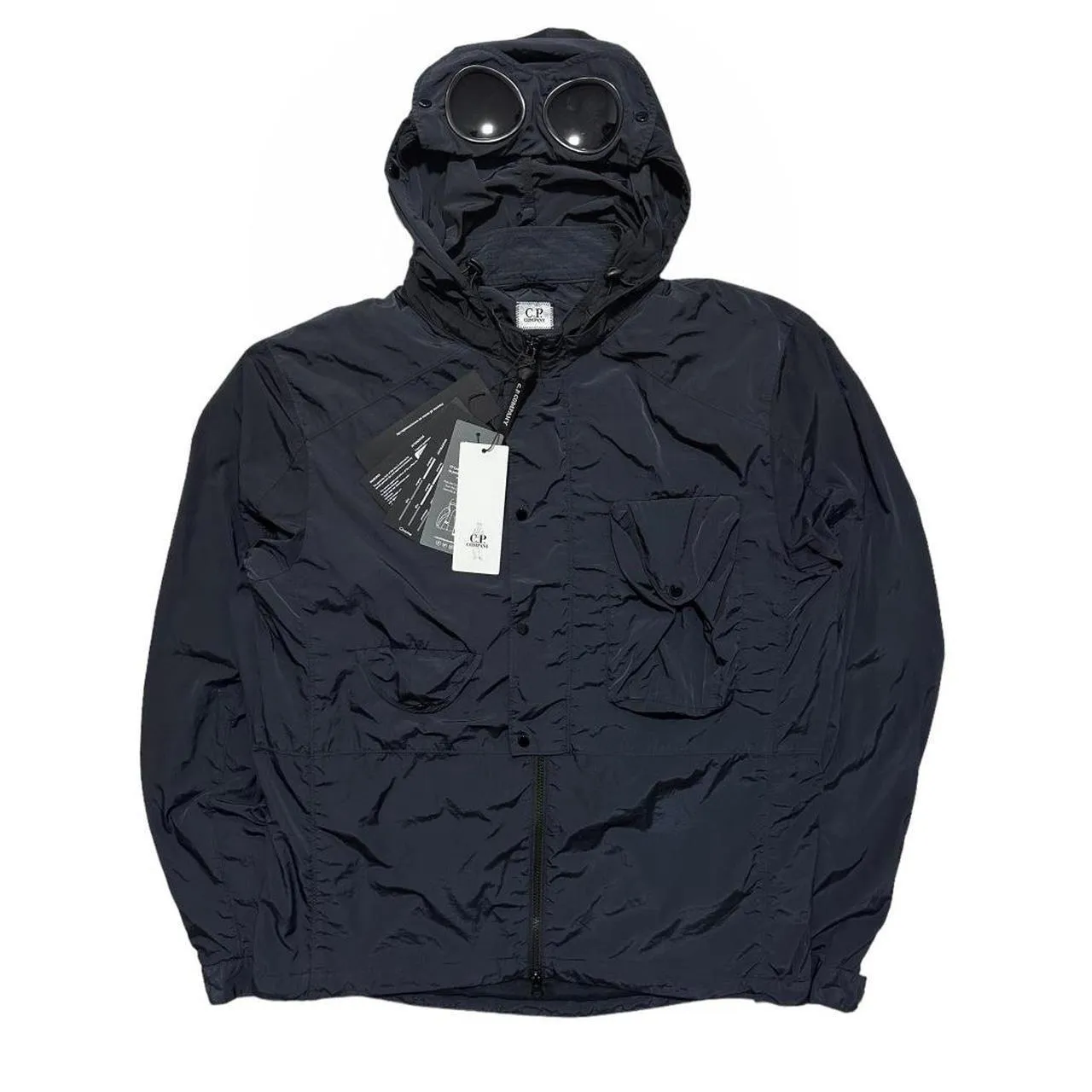 CP Company Chrome Nylon Goggle Jacket