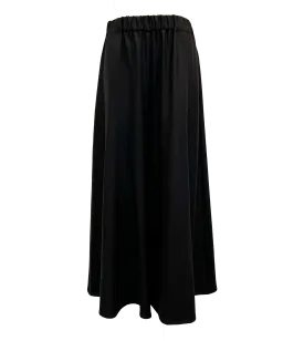 DUSAN Black Gaucho Pants