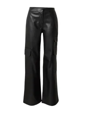 Edited Jill Wide Leg Cargo Pants, Black