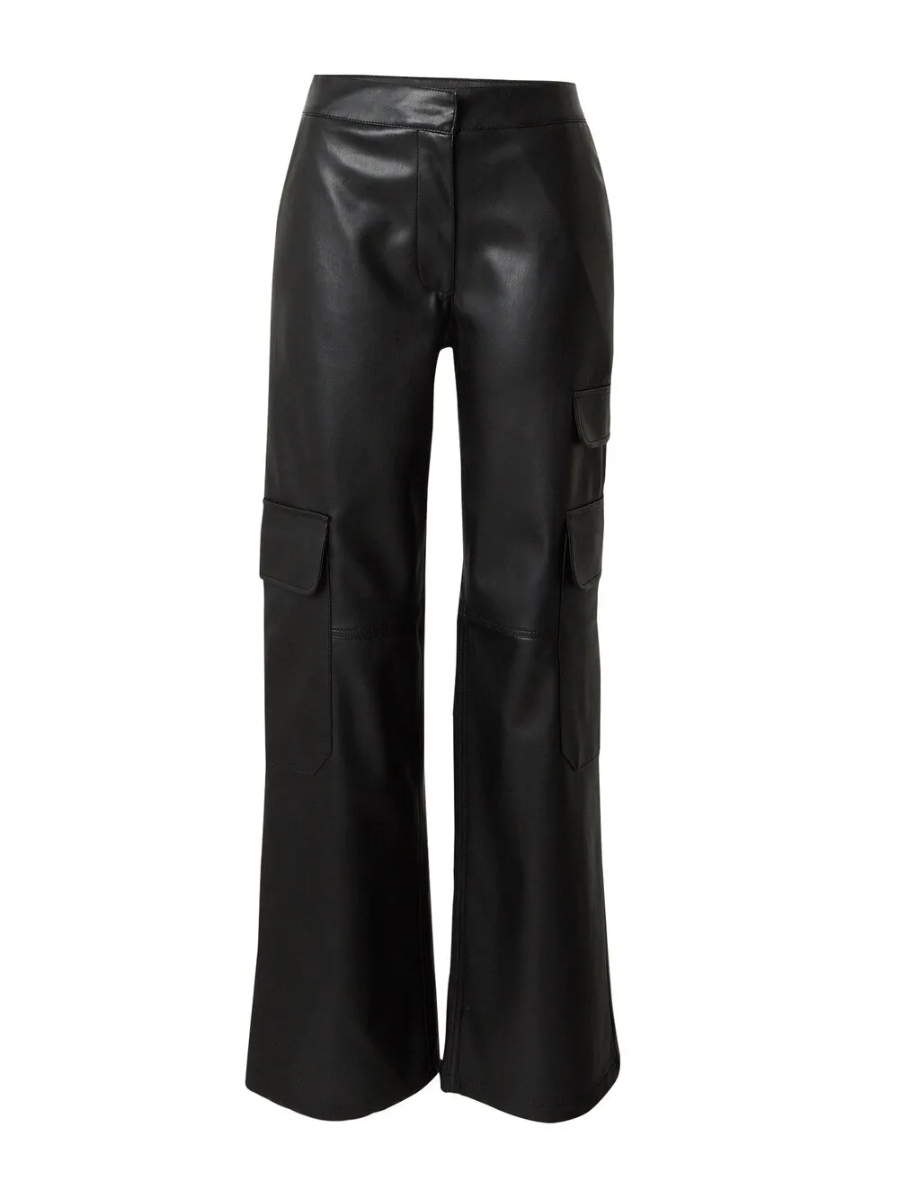 Edited Jill Wide Leg Cargo Pants, Black