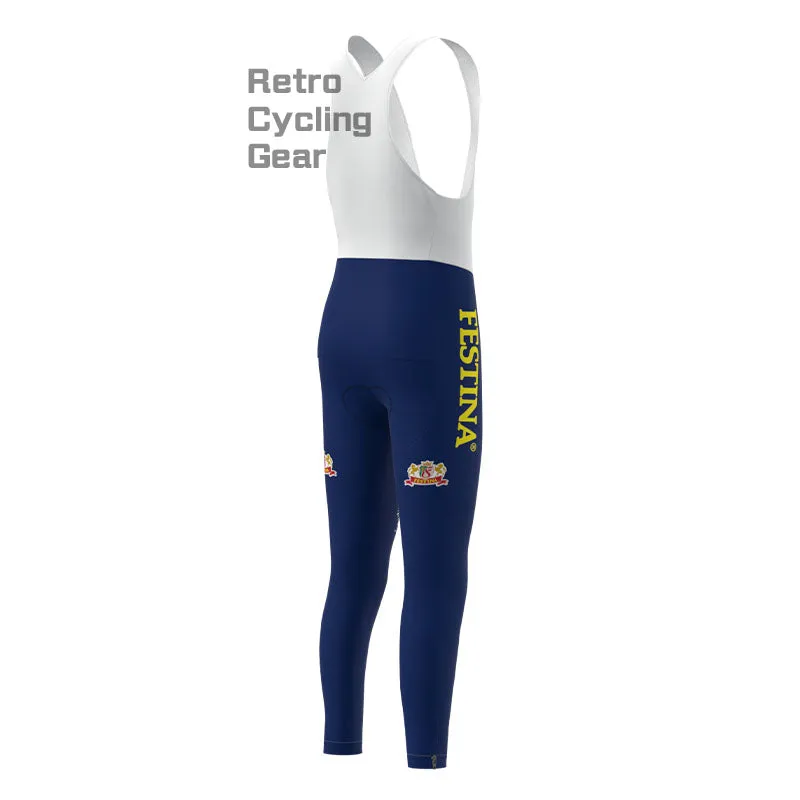 FESTINA Blue Retro Cycling Pants