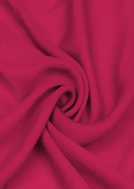 Fuchsia Pink 60" Luxury Soft Touch Florenza Crepe Fabric Dress & Craft Non Stretch