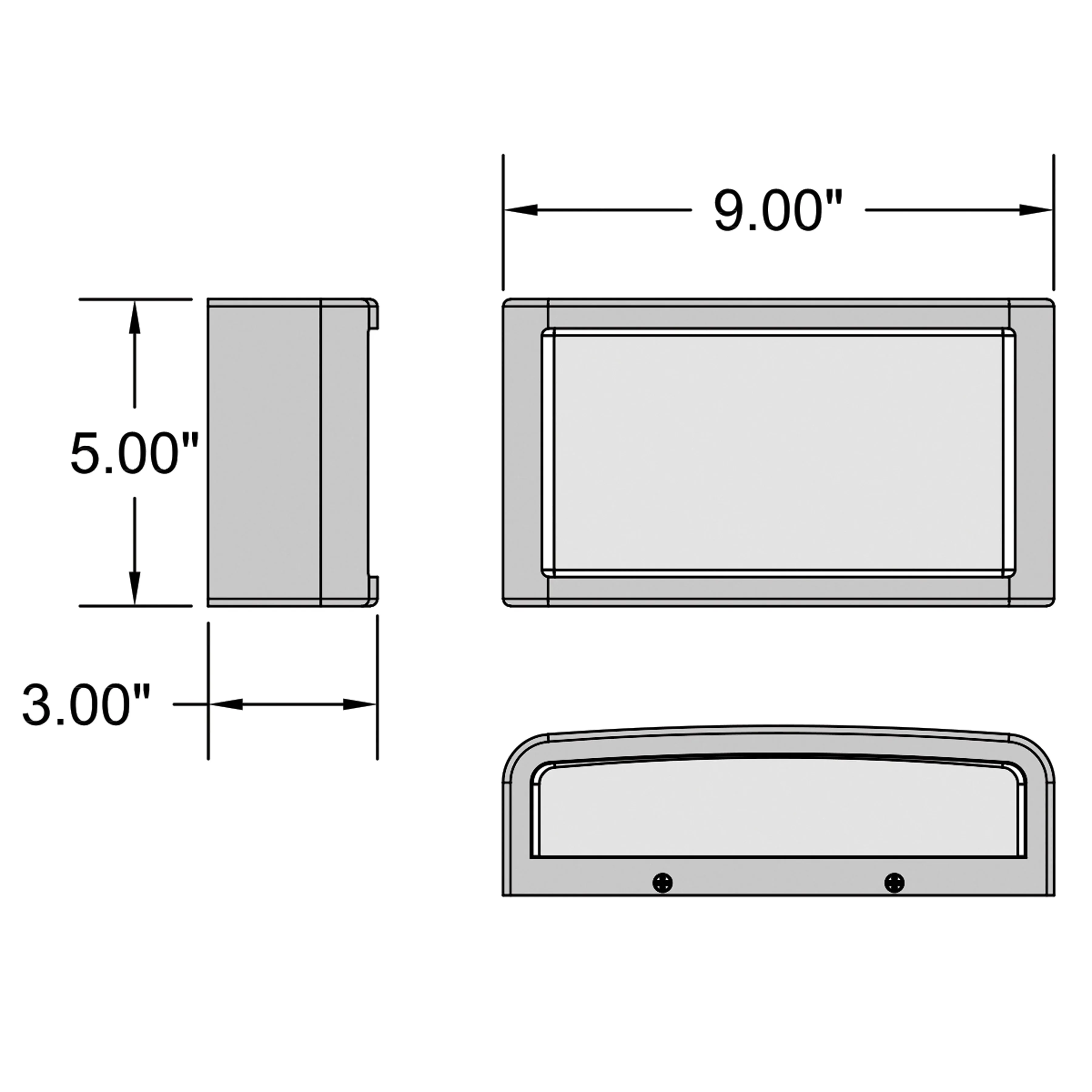 Malibu Outdoor LED Wall Mount Sconce Light