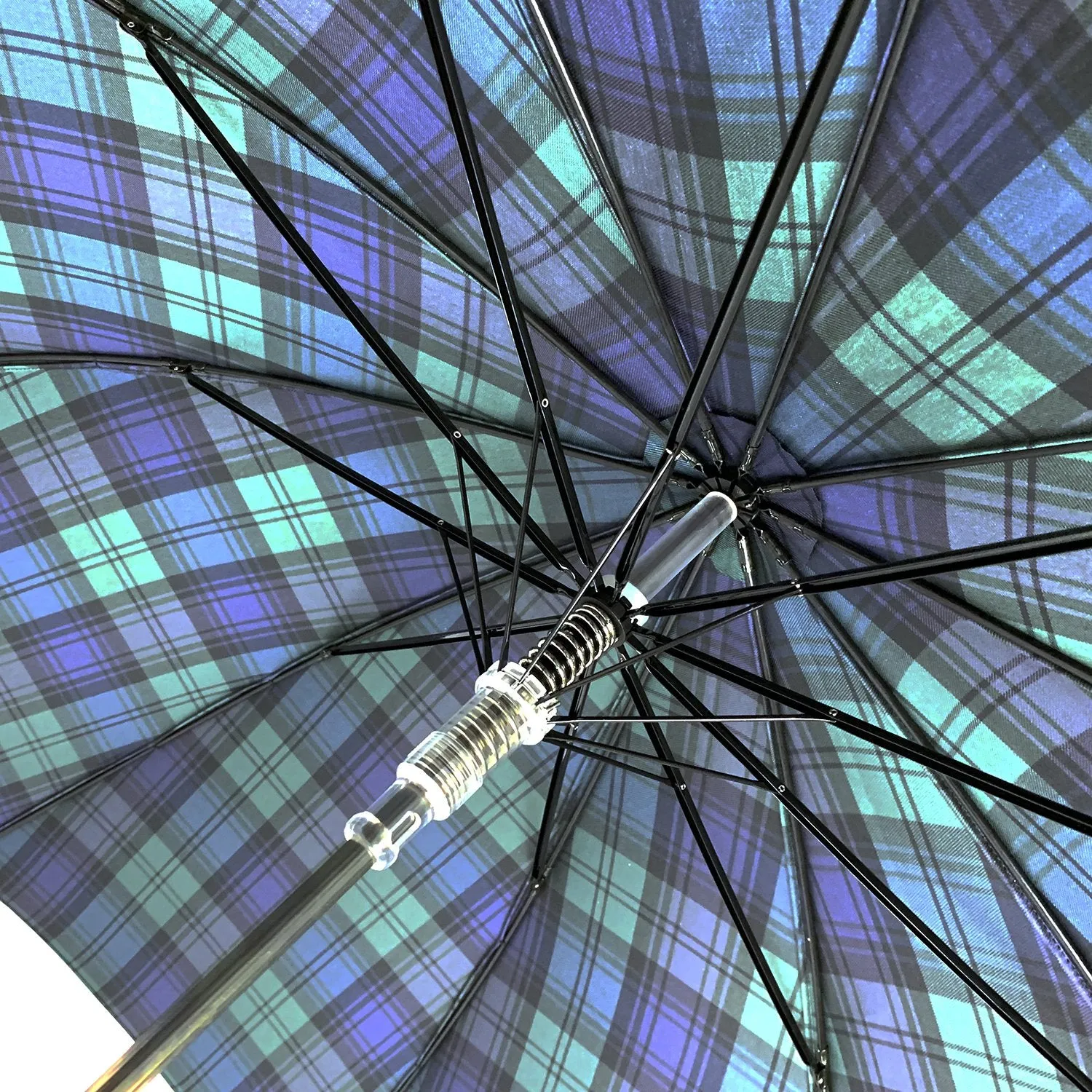 Men's sporty Tartan umbrella