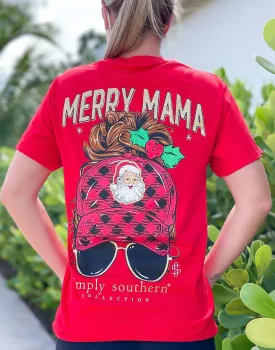 'Merry Mama' Short Sleeve Tee by Simply Southern