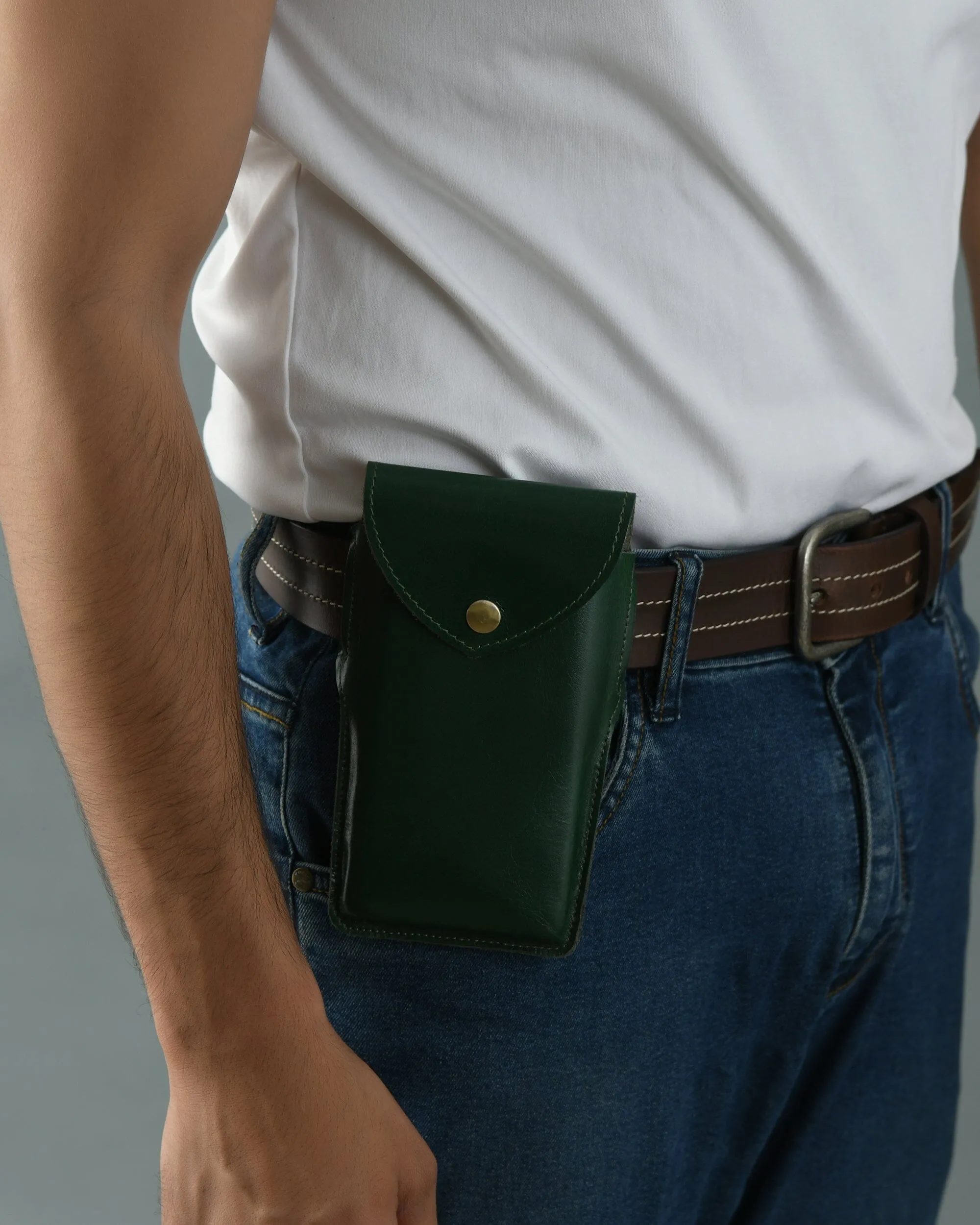 Mobile Holster Case- Green