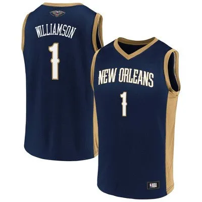 New - NBA New Orleans Pelicans Boys' Z Williamson Jersey - S