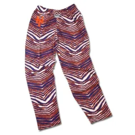 New York Mets ZUBAZ Orange Blue White Vintage Style Zebra Pants