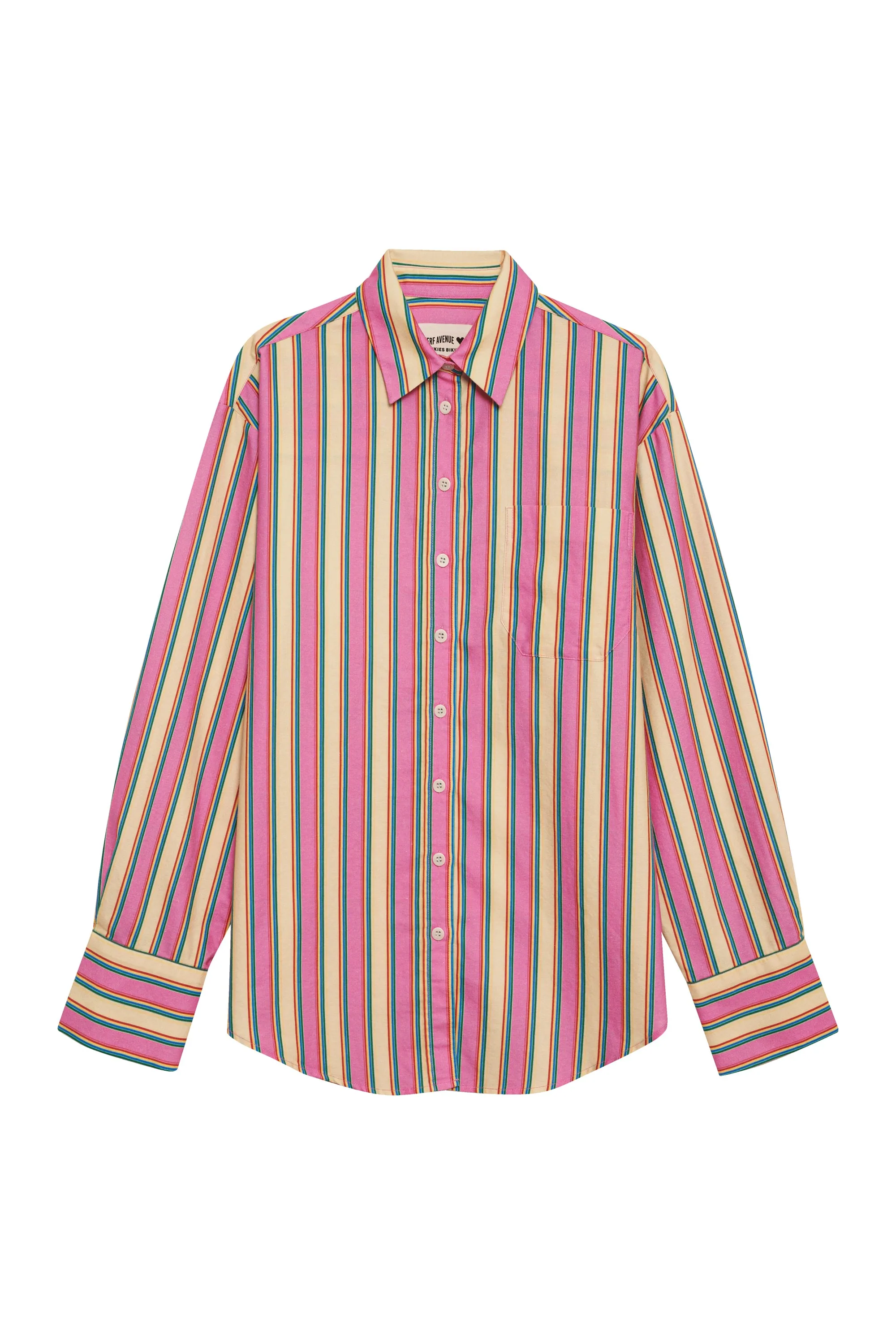 x DJERF AVENUE Breezy Classic Shirt  - Mood Ring